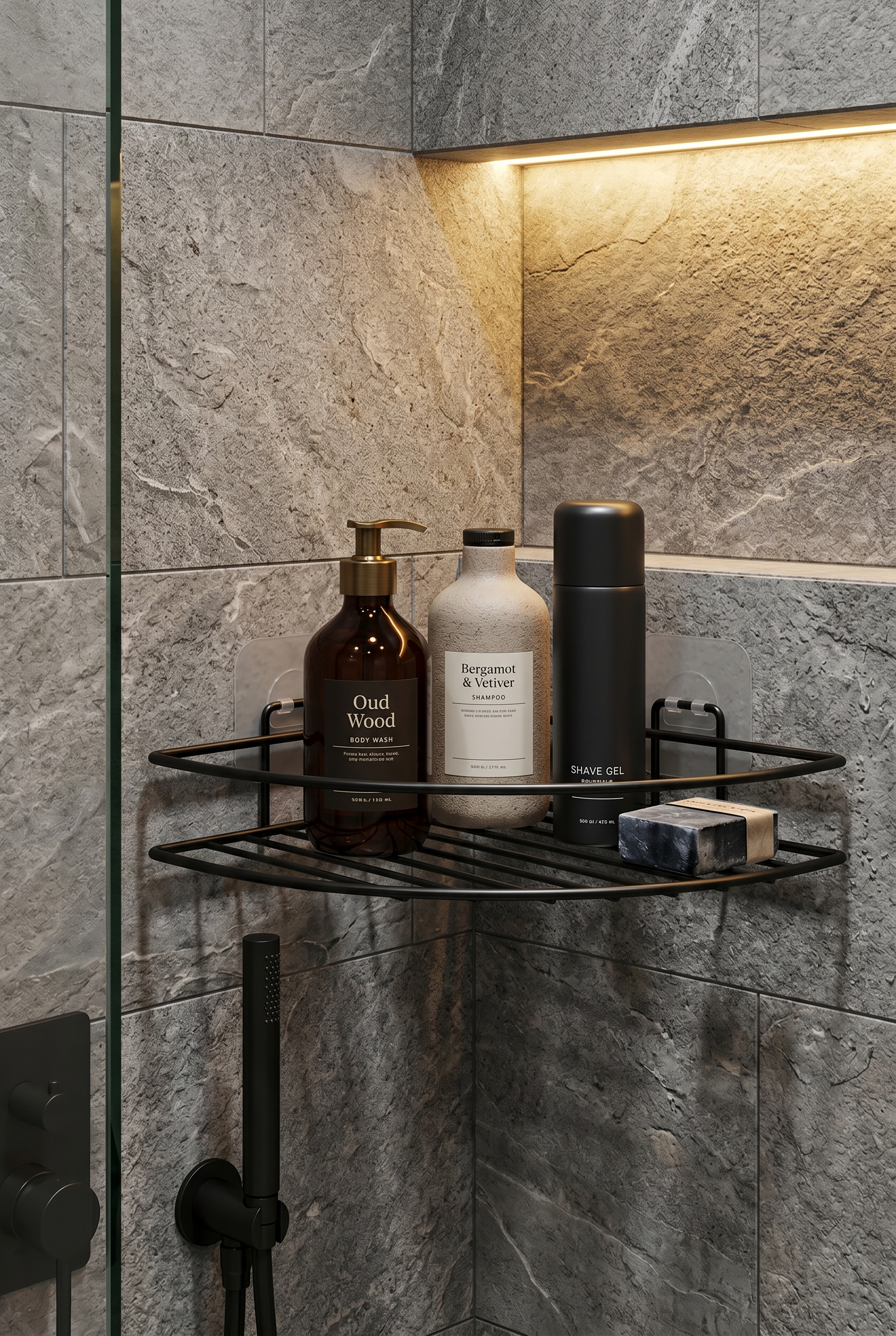 Filora Home Organisateur d'angle — dans une cuisine scandinave moderne