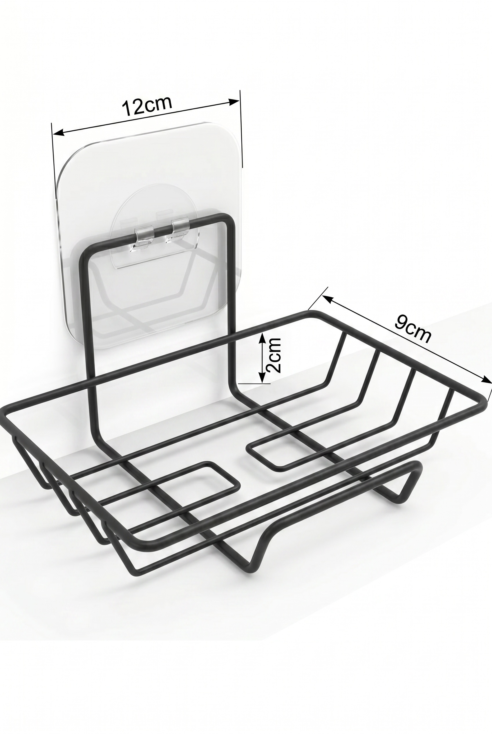 Filora Home Porte-savon et porte-éponge — dimensions et mesures du produit